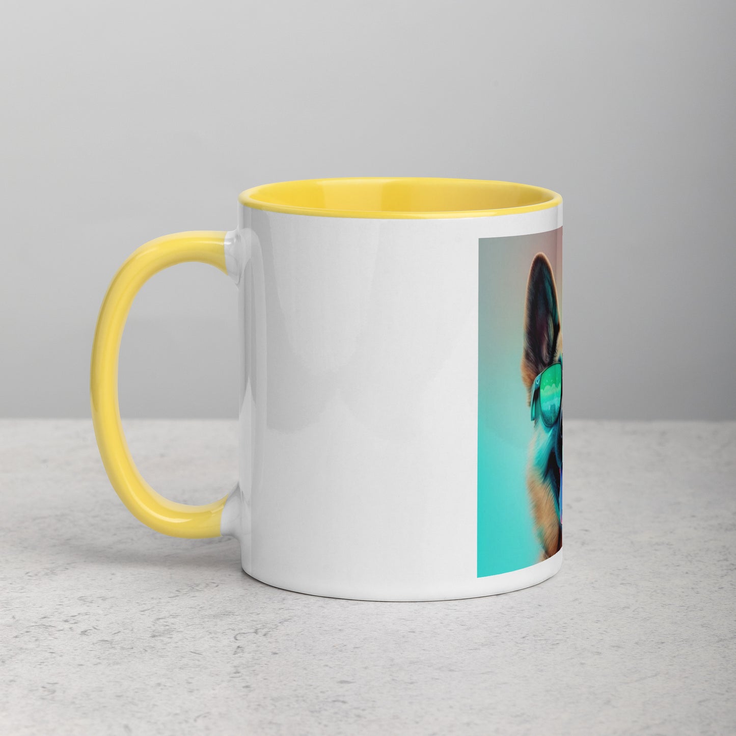 German Shepherd #1 Home & living Mug with Color Inside