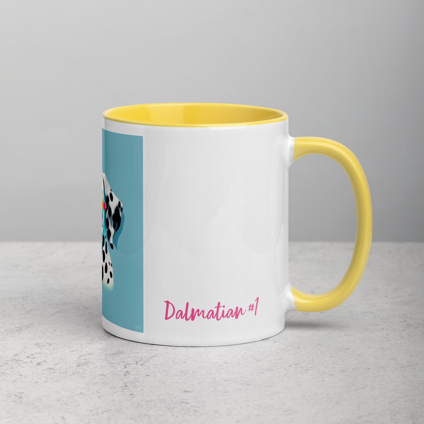 Dalmatian #1 Pop Home & living Mug with Color Inside