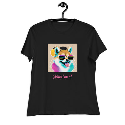 Shiba Inu #1 Pop   Women's clothing Relaxed T-Shirt