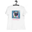 French Bulldog #1 Pop Women's clothing Relaxed T-Shirt