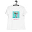 Chihuahua #1 Pop Cool  Women's clothing Relaxed T-Shirt