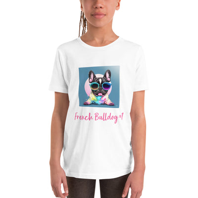 French Bulldog #1 Pop Kids' & youth clothing Youth Short Sleeve T-Shirt